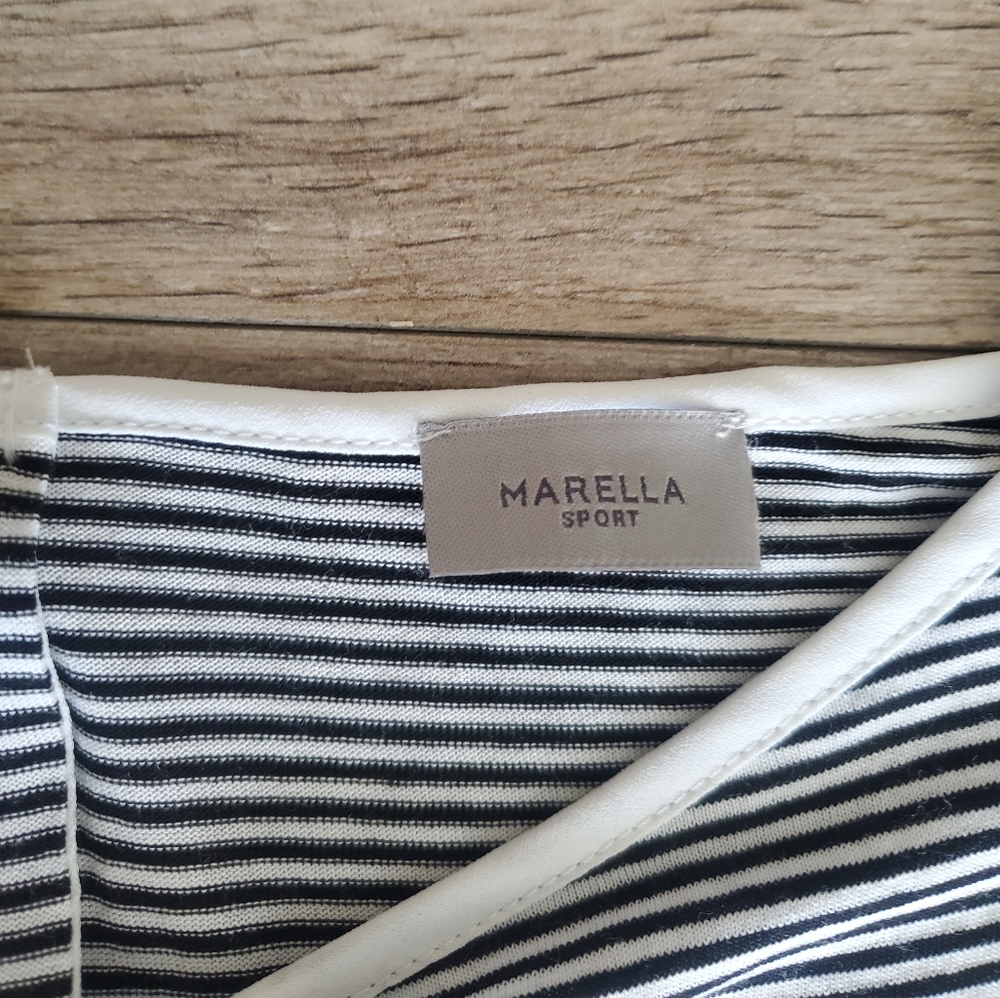 MARELLA Sport‎ Striped Long Sleeve Shirt - Picture 2 of 9